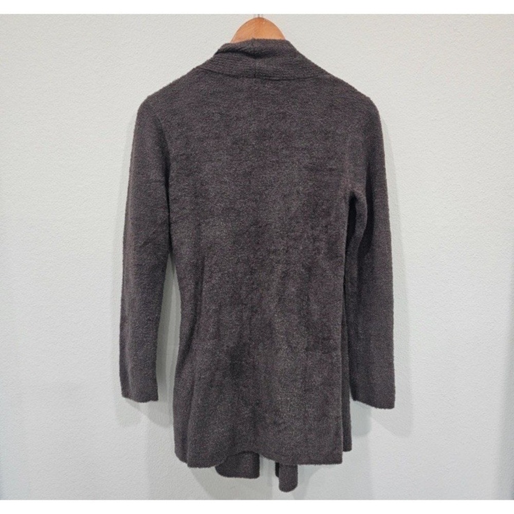 Barefoot Dreams‎ CozyChic Lite Waterfall Cardigan XXS XS Taupe Brown B463 - Picture 5 of 8